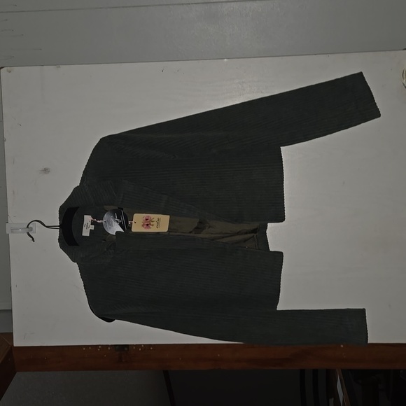 entro Jackets & Blazers - NWT ENTRO women's suit jacket size L Dark Green